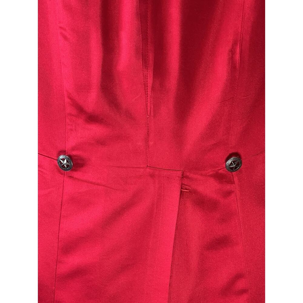 Ringmaster 44R Vintage Custom Made Hong Kong Red Long Tails Jacket Rare - Picture 8 of 16